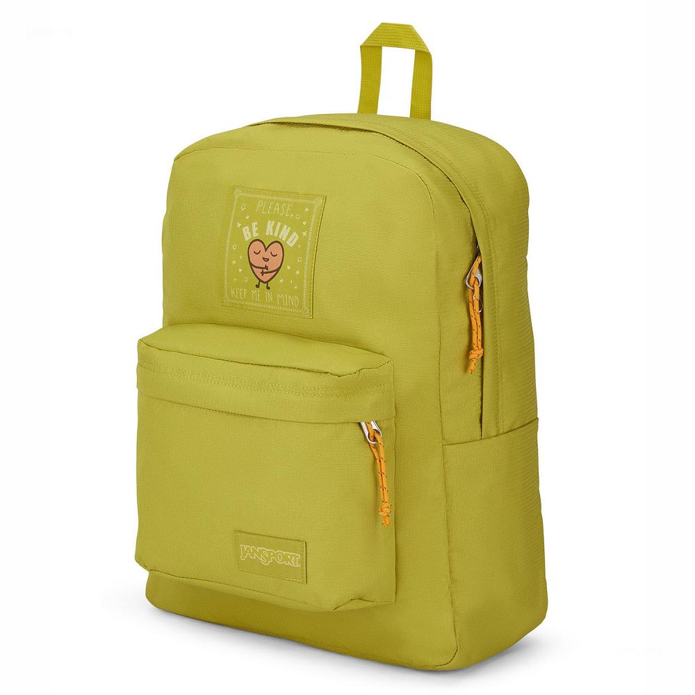 Sac à Dos Ordinateur JanSport SUPERBREAK PLUS FX Jaune | JNH-79362190